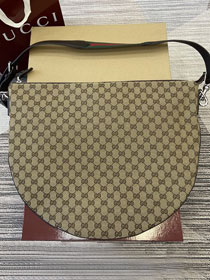 GG original canvas large body shoulder bag 800194 brown