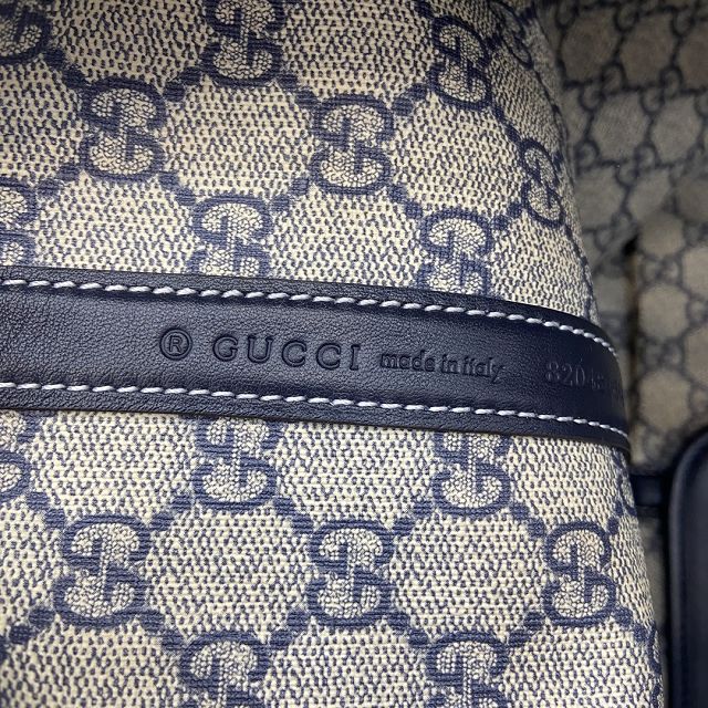 GG original denim totissima medium tote bag 820481 dark blue