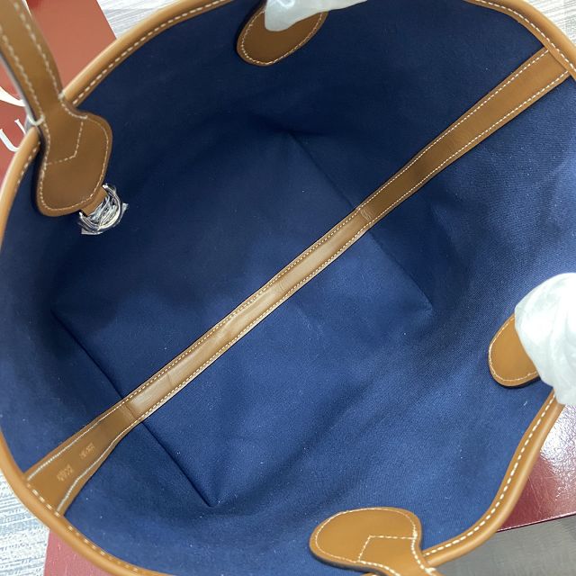 GG original denim totissima small tote bag 820496 blue