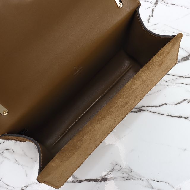 GG original suede dionysus medium shoulder bag 818145 brown