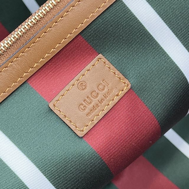 GG original canvas emblem maxi tote bag 815212 brown