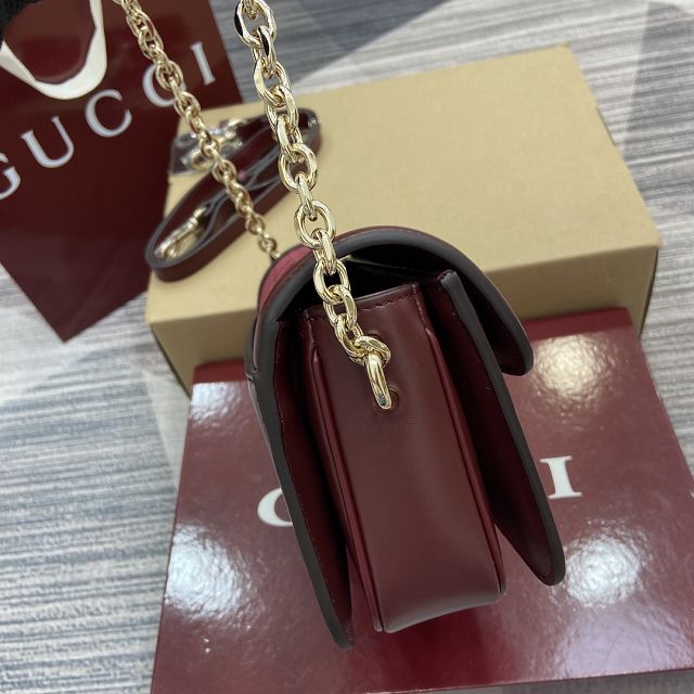 GG original canvas go small shoulder bag 826761 red