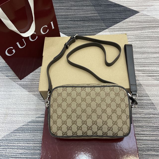 GG original canvas small crossbody bag 834802 brown