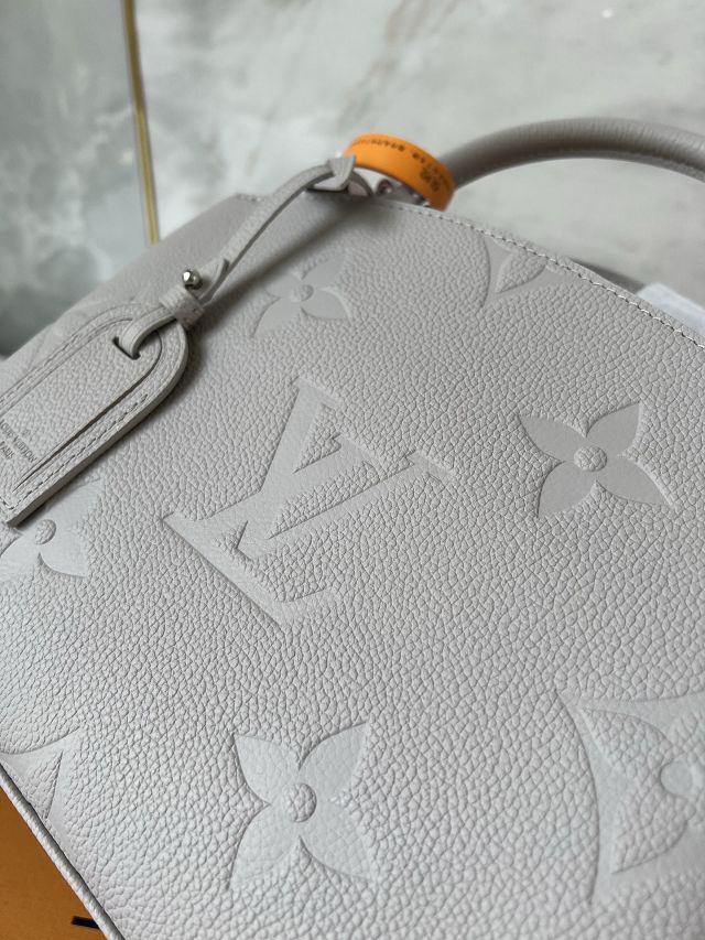 Louis vuitton original calfskin petit palais tote pm M58916 grey