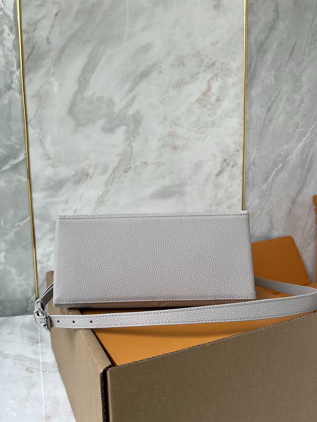 Louis vuitton original calfskin petit palais tote pm M58916 grey