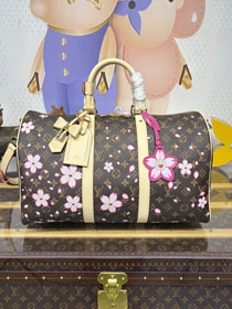 Louis vuitton original monogram canvas keepall 45 M13752