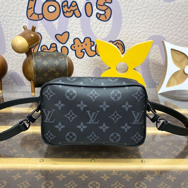 Louis vuitton original monogram eclipse trocadero wearable wallet M14253