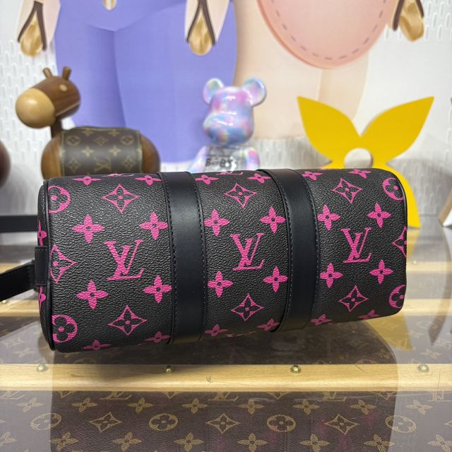 Louis vuitton original monogram reverse keepall 25 M13935 black