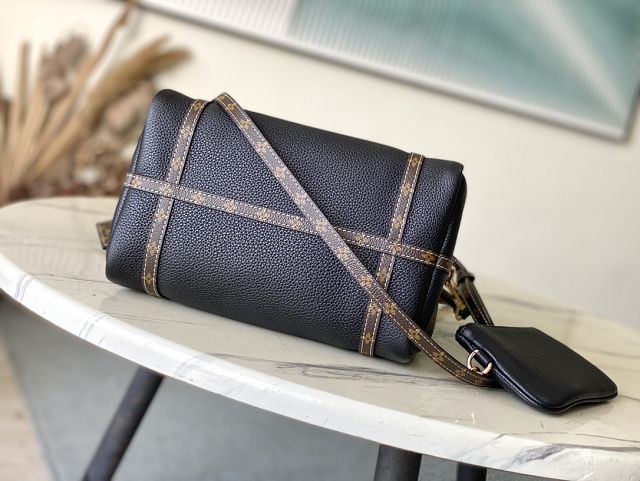 Louis vuitton original calfskin speedy soft 25 M13667 black