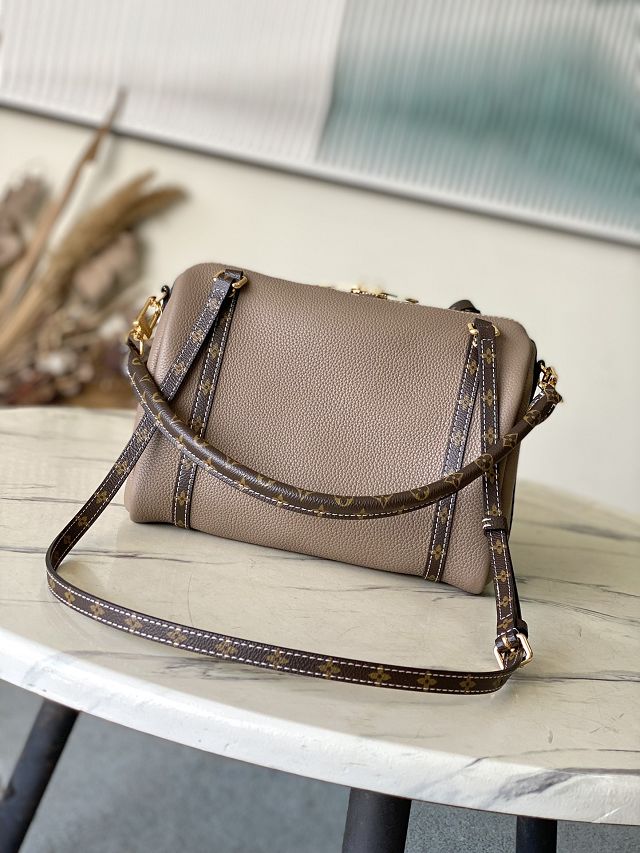 Louis vuitton original calfskin speedy soft 25 M13667 grey