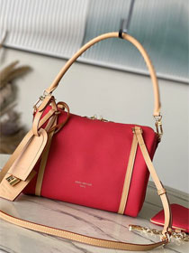 Louis vuitton original calfskin speedy soft 25 M13667 red