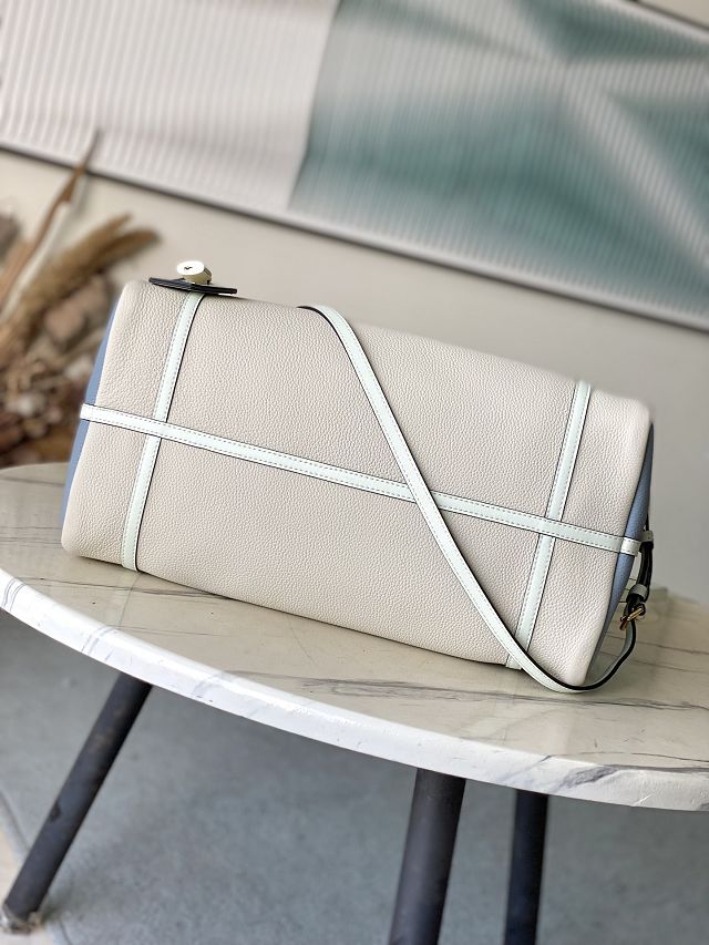 Louis vuitton original calfskin speedy soft 40 M13668 beige