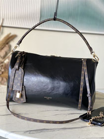 Louis vuitton original calfskin speedy soft 40 M13668 black