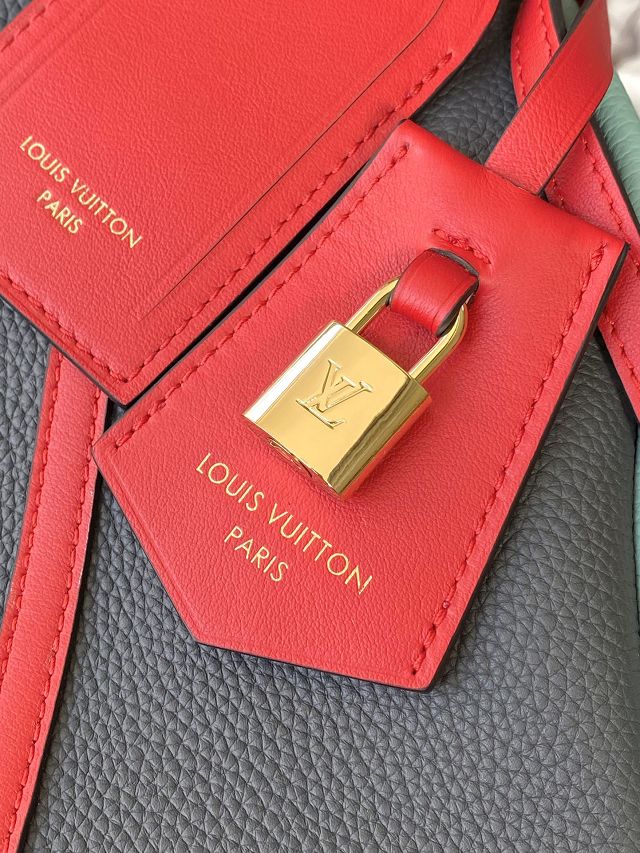 Louis vuitton original calfskin speedy soft 40 M13668 blue