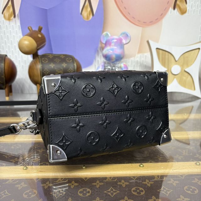 Louis vuitton original calfskin speedy trunk 20 M14575 black