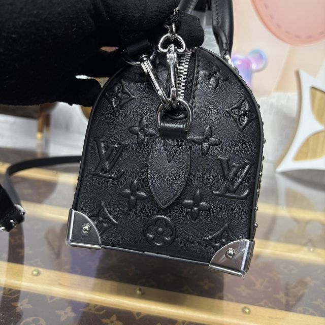 Louis vuitton original calfskin speedy trunk 20 M14575 black