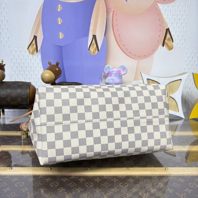 Louis vuitton original damier azur iena mm handbag N44040