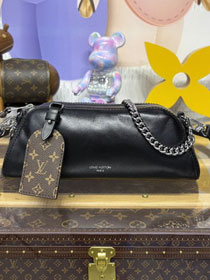 Louis vuitton original lambskin pochette vibe bag M14544 black