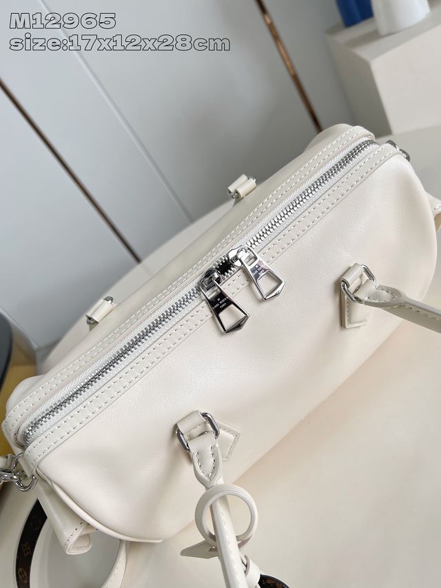 Louis vuitton original lambskin speedy cargo vibe M12965 white