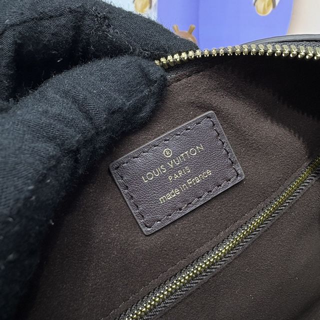 Louis vuitton original monogram calfskin speedy 25 M14043 chocolate 