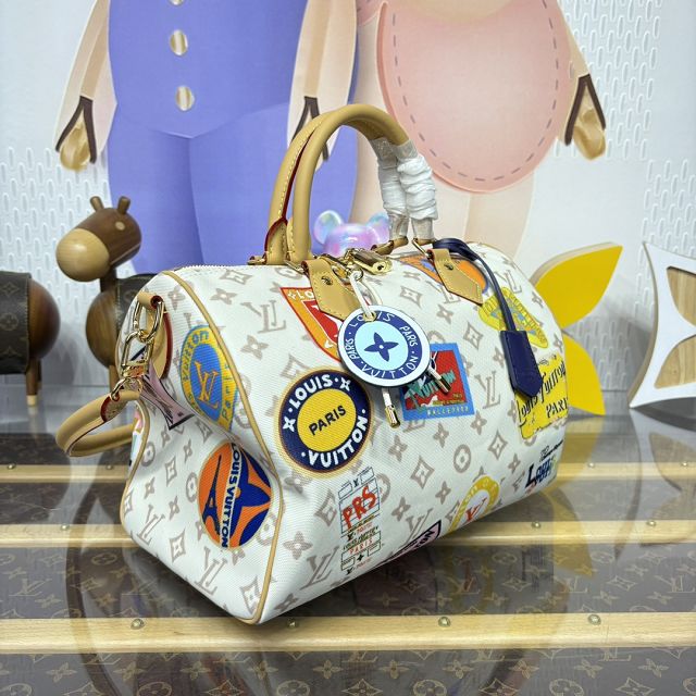 Louis vuitton original monogram dune canvas speedy soft 30 M14587