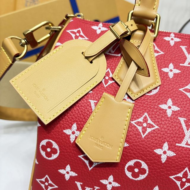 Louis vuitton original soft calfskin speedy P9 30 M14067 red