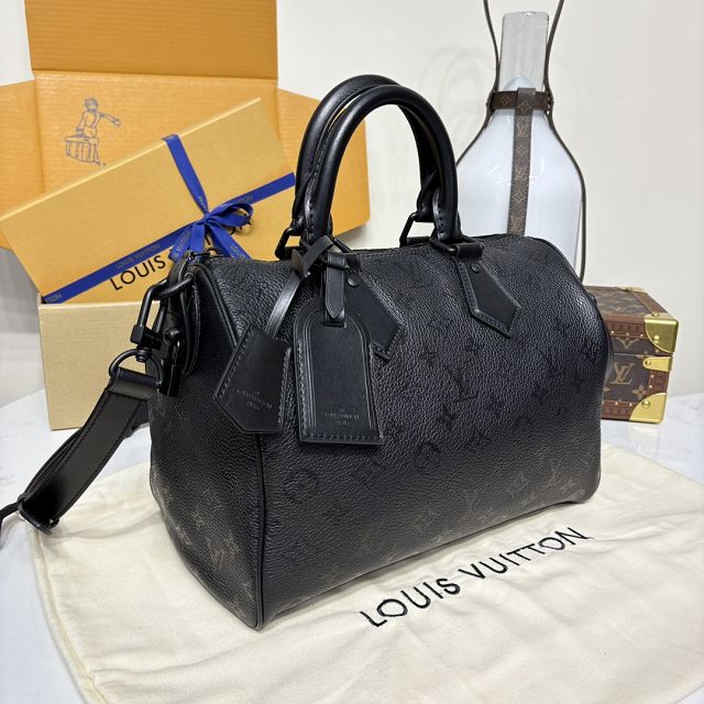 Louis vuitton original soft calfskin speedy P9 30 M14074 black