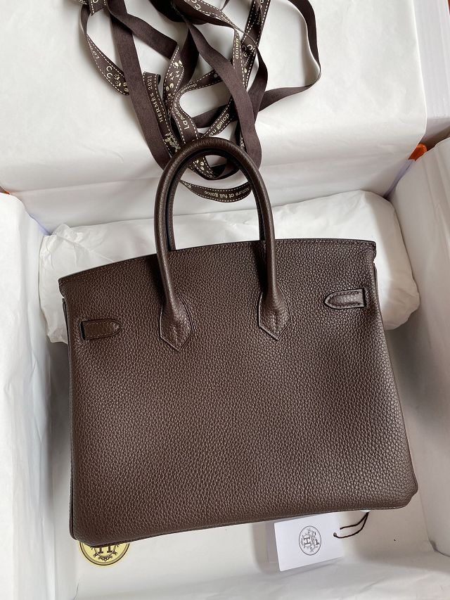 Hermes original togo leather birkin 35 bag H35-1 ebene