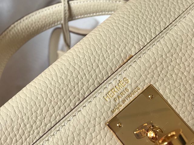 Hermes original togo leather kelly 32 bag K32-1 parthemin