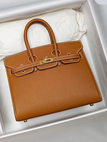 Hermes sellier original epsom leather birkin 35 bag H35-3 gold brown