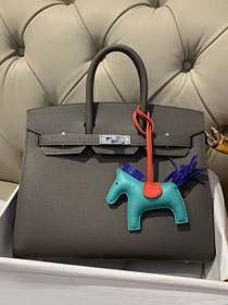 Hermes sellier original epsom leather birkin 35 bag H35-3 grey etain 