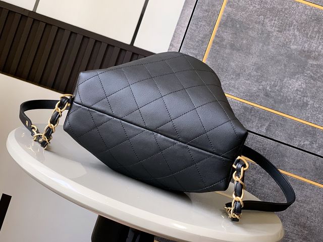 CC original calfskin small backpack AS5509 black