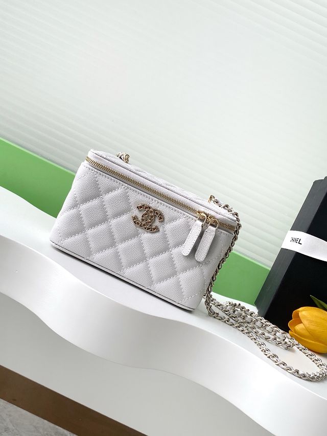 CC original grained calfskin small vanity with chain AP4530