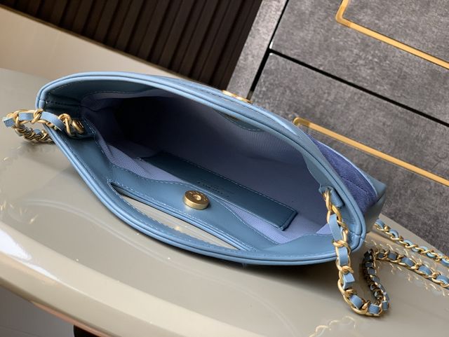 CC original suede nano 31 bag AS3656 blue