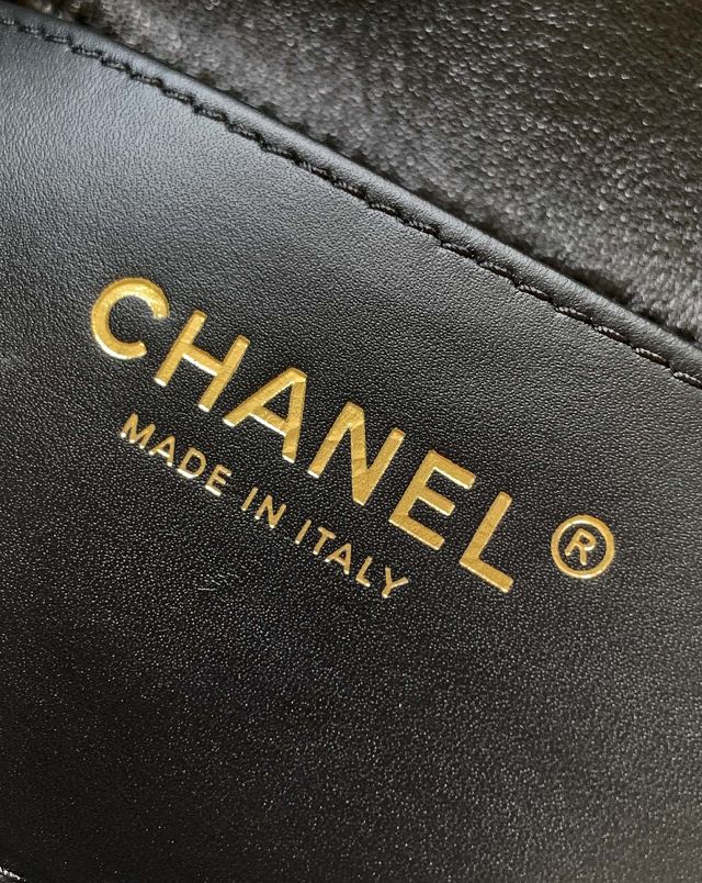 CC original lambskin hobo bag AS5411 black