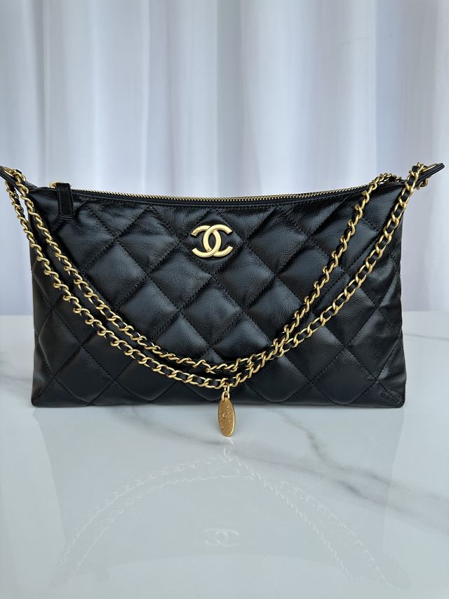 CC original lambskin large hobo bag AS5498 black