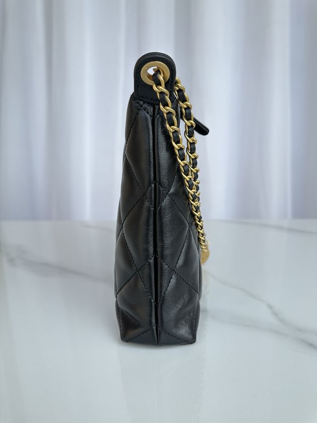 CC original lambskin large hobo bag AS5498 black