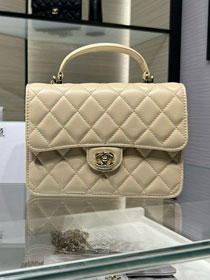 CC original lambskin mini backpack AP4450 apricot