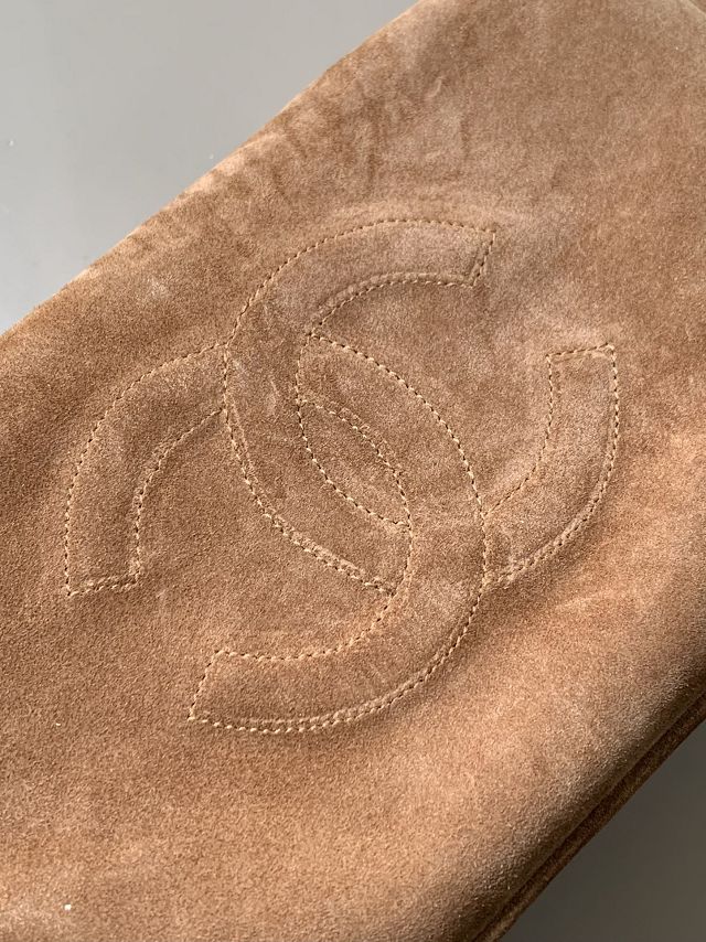 CC original suede bowling bag AS0501 brown