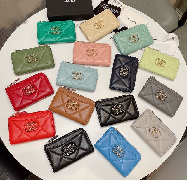 CC original lambskin card holder AP0919