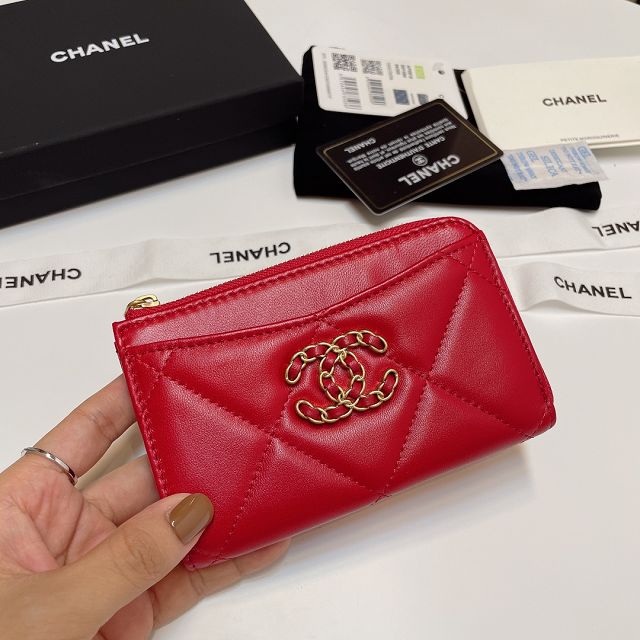 CC original lambskin card holder AP0919