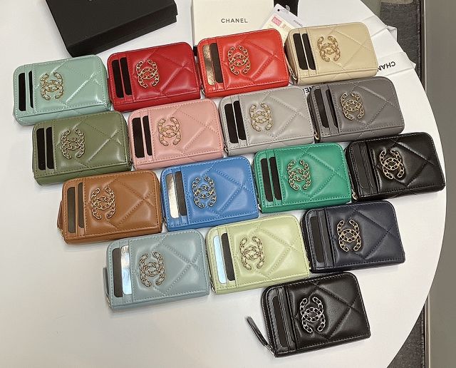 CC original lambskin card holder AP2701