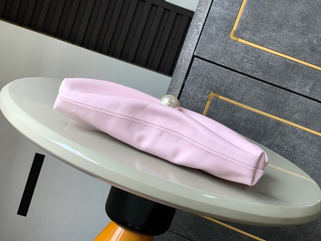 CC original lambskin clutch with chain AP4613 pink