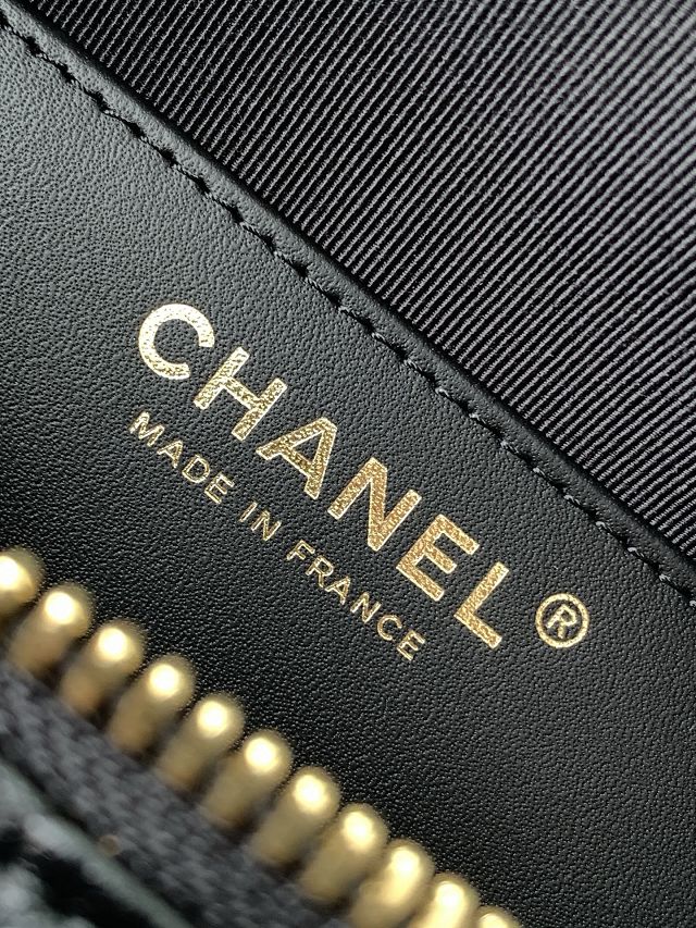 CC original lambskin small hobo bag AS5528 black