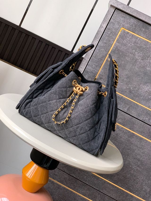 CC original denim 25 small handbag AS5293 black
