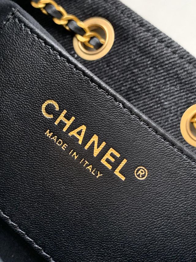 CC original denim 25 small handbag AS5293 black