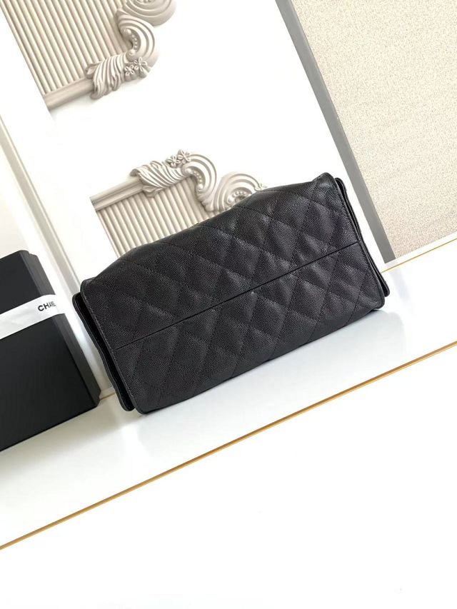 CC original grained calfskin 25 small handbag AS5293 black