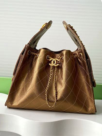 CC original grained calfskin 25 small handbag AS5293 gold