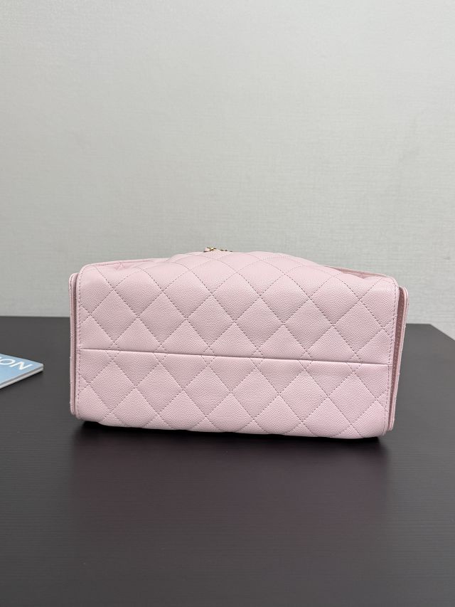 CC original grained calfskin 25 small handbag AS5293 light pink