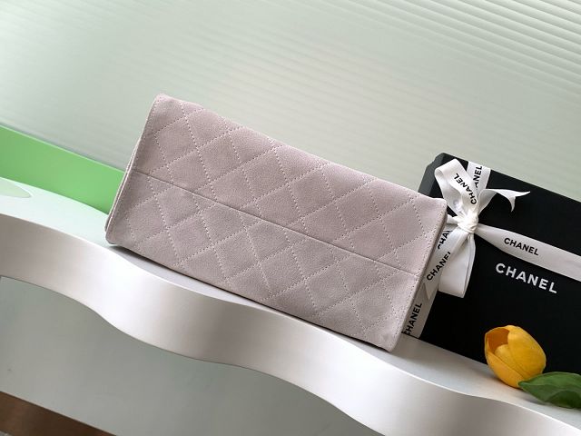 CC original suede 25 small handbag AS5293 light grey
